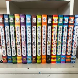 DIARY OF A WIMPY KID Hardcover Books 1-15